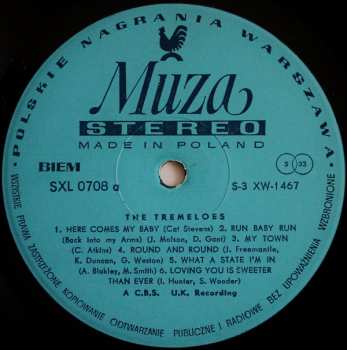 LP The Tremeloes: Here Come The Tremeloes