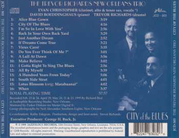 CD The Trevor Richards New Orleans Trio: City Of The Blues
