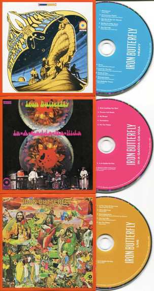 3CD/Box Set Iron Butterfly: The Triple Album Collection