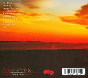 CD The Trophy Fire: Directions For Daylight