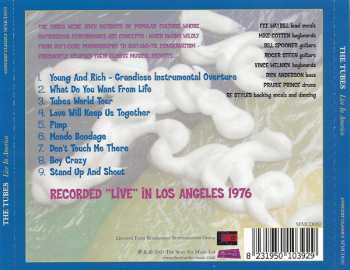 CD The Tubes: Live In America