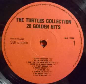 LP The Turtles: The Turtles Collection - 20 Golden Hits
