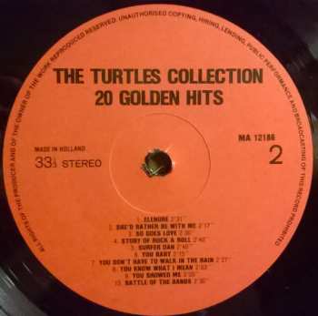 LP The Turtles: The Turtles Collection - 20 Golden Hits