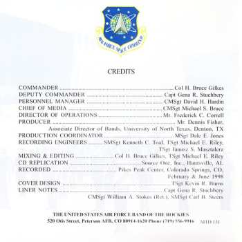 CD The United States Air Force Band Of The Rockies: Footlifters!