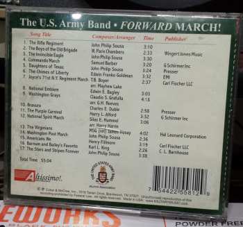 CD The United States Army Band: Forward March! (Great American Marches From "Pershing's Own")