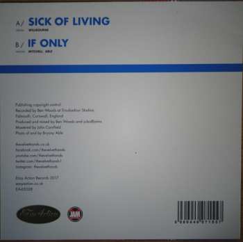 SP The Velvet Hands: Sick Of Living CLR