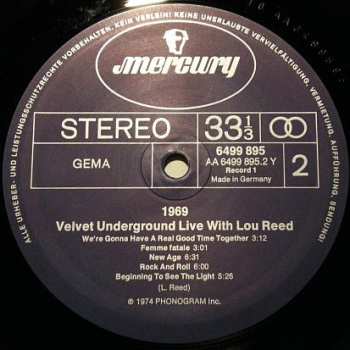 2LP Lou Reed: 1969 Velvet Underground Live With Lou Reed 