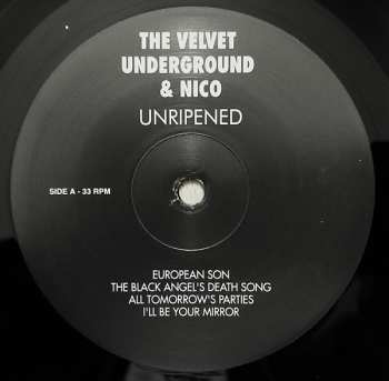 LP The Velvet Underground: Unripened