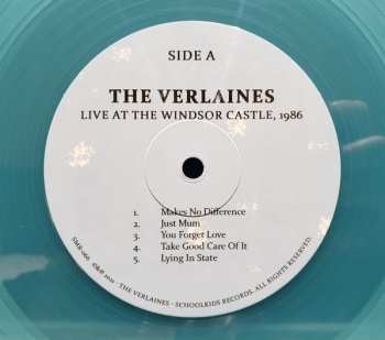 2LP The Verlaines: Live At The Windsor Castle, 1986 CLR | LTD
