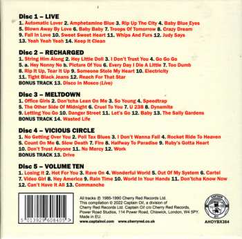 5CD/Box Set The Vibrators: The Albums 1985-1990
