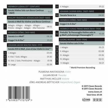 CD Jörg Andreas Bötticher: The Violin's Delight - A Garden Of Pleasure