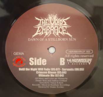LP The Void's Embrace: Dawn Of A Stillborn Sun LTD