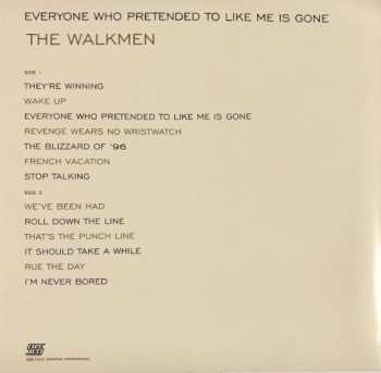 LP The Walkmen: Everyone Who Pretended To Like Me Is Gone LTD