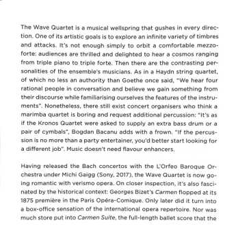 CD The Wave Quartet: Carmen