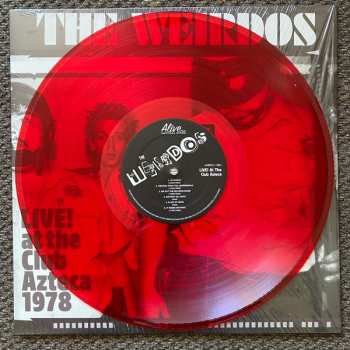 LP The Weirdos: Live! At The Club Azteca 1978 CLR | LTD