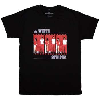 Merch The White Stripes: The White Stripes Unisex T-shirt: Film Strip (black) (small) S