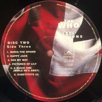 2LP The Who: BBC Sessions