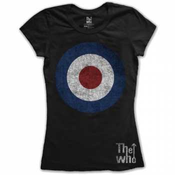 Merch The Who: Women's T-shirt Target Distressed 