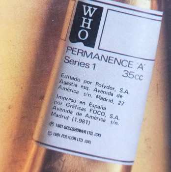 LP The Who: Face Dances