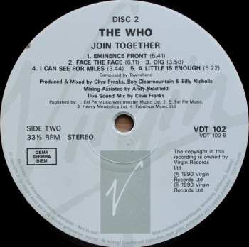 3LP/Box Set The Who: Join Together