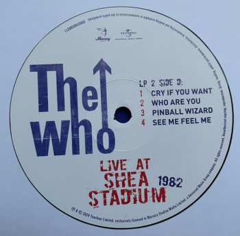 3LP The Who: Live At Shea Stadium 1982
