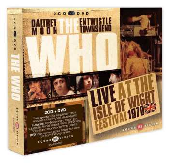 2CD/DVD The Who: Live At The Isle Of Wight Festival 1970