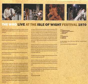 LP The Who: Live At The Isle Of Wight Festival 1970 Vol.2 CLR | LTD