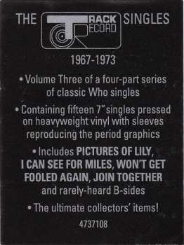15SP/Box Set The Who: The Track Singles (1967-1973) LTD