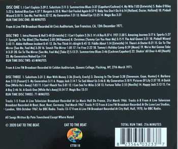 3CD The Who: Transmission Impossible (Classic Radio Broadcast Recordings)