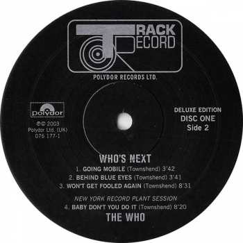 3LP The Who: Who's Next DLX