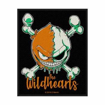 Merch The Wildhearts: Patch Green Skull 