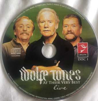 CD The Wolfe Tones: At Their Very Best - Live