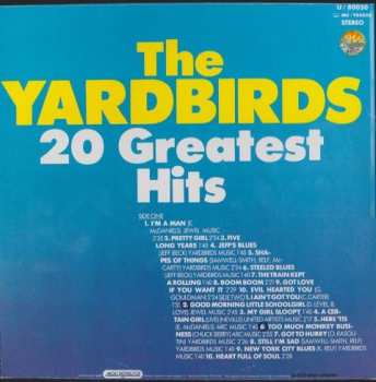 LP The Yardbirds: 20 Greatest Hits