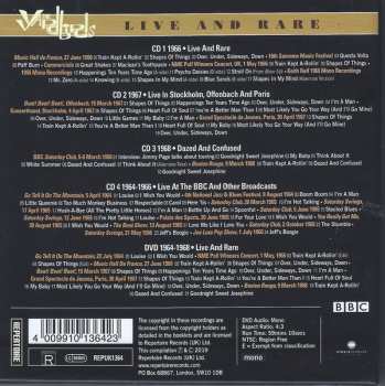 4CD/DVD/Box Set The Yardbirds: Live And Rare LTD