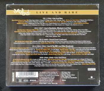 4CD/DVD/Box Set The Yardbirds: Live And Rare LTD