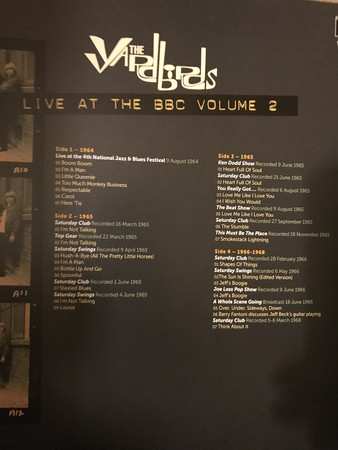 2LP The Yardbirds: Live at the BBC Volume 2