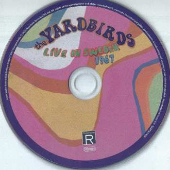 CD The Yardbirds: Live In Sweden DIGI