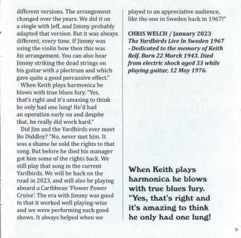 CD The Yardbirds: Live In Sweden DIGI