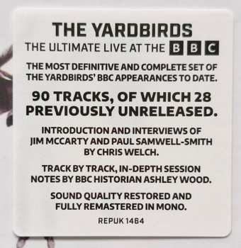 4CD/Box Set The Yardbirds: The Ultimate Live At The BBC