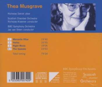 CD Scottish Chamber Orchestra: Memento Vitae - Helios - Night Music - The Seasons