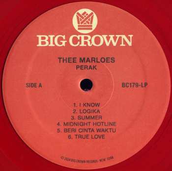 LP Thee Marloes: Perak CLR | LTD