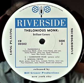 LP/Box Set Thelonious Monk: Brilliant Corners