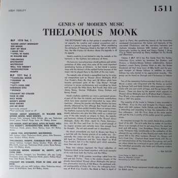 LP Thelonious Monk: Genius Of Modern Music Volume 2 LTD