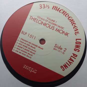 LP Thelonious Monk: Genius Of Modern Music Volume 2 LTD