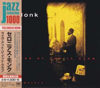 2CD Thelonious Monk: Live At The It Club - Complete LTD
