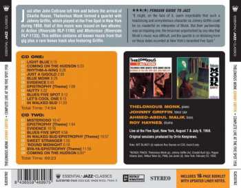 2CD The Thelonious Monk Quartet: Complete Live At The Five Spot 1958 LTD