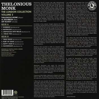 LP Thelonious Monk: The London Collection Volume 2