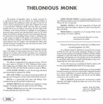5CD/Box Set Thelonious Monk: Timeless Classic Albums