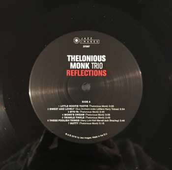 LP Thelonious Monk Trio: Reflections LTD