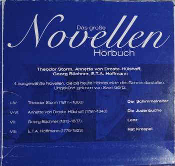 8CD/Box Set E.T.A. Hoffmann: Das Grosse Novellen  Hörbuch